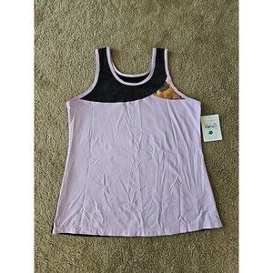 Sofiabella Women's Lavender Tennis Tank Top - Style Ace- Size XL - NEW $64